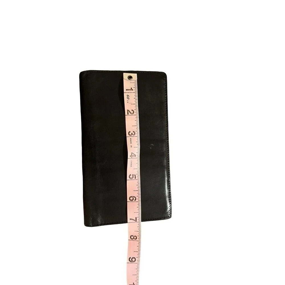 Dunhill black leather